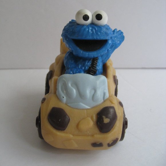 Sesame Street Racers Cars Ernie & Cookie Monster Hasbro 2012 Lot of 2 Playskool - Picture 7 of 16
